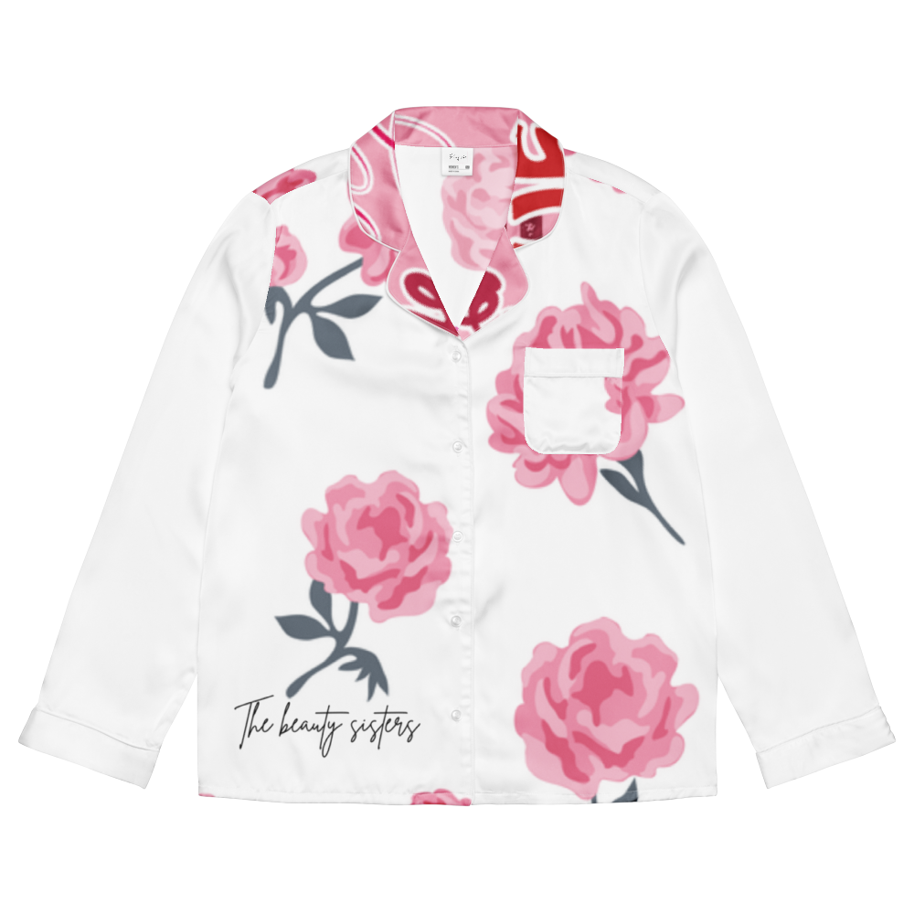 The beauty Sisters PRINCESS Luxurious Silk Long Sleeve Pajama - Elegant Sleepwear Collection