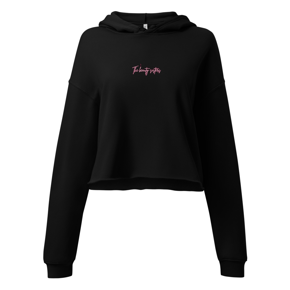 The beauty Sisters x Caution Hot : The Luxe Crop Hoodie