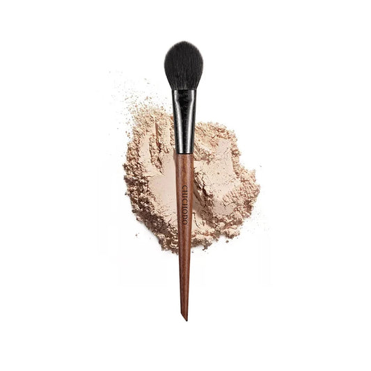 Luxe Amber Series Blush Brush (Pony & Goat Hair)