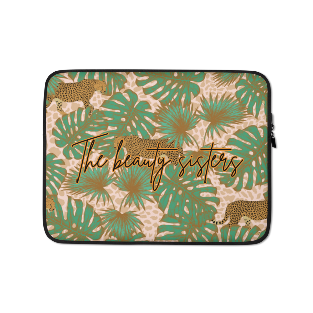 The beauty sisters Signature MacBook Laptop Sleeve – Safari Edition